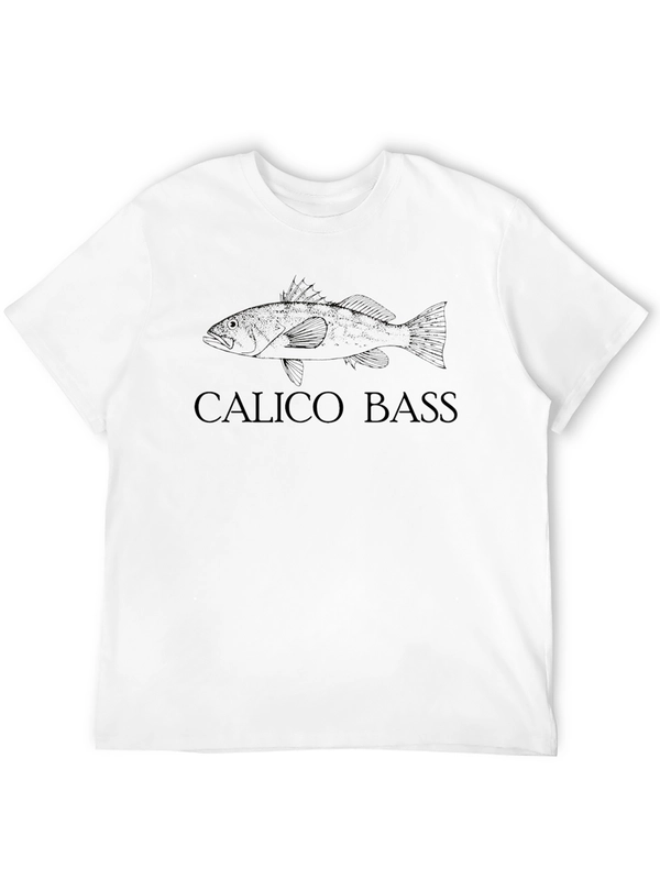 Calico Bass Graphic T-Shirt - Fishing Tee