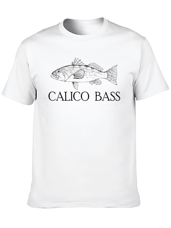 Calico Bass Graphic T-Shirt - Fishing Tee