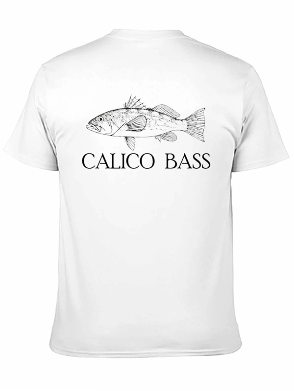 Calico Bass Graphic T-Shirt - Fishing Tee