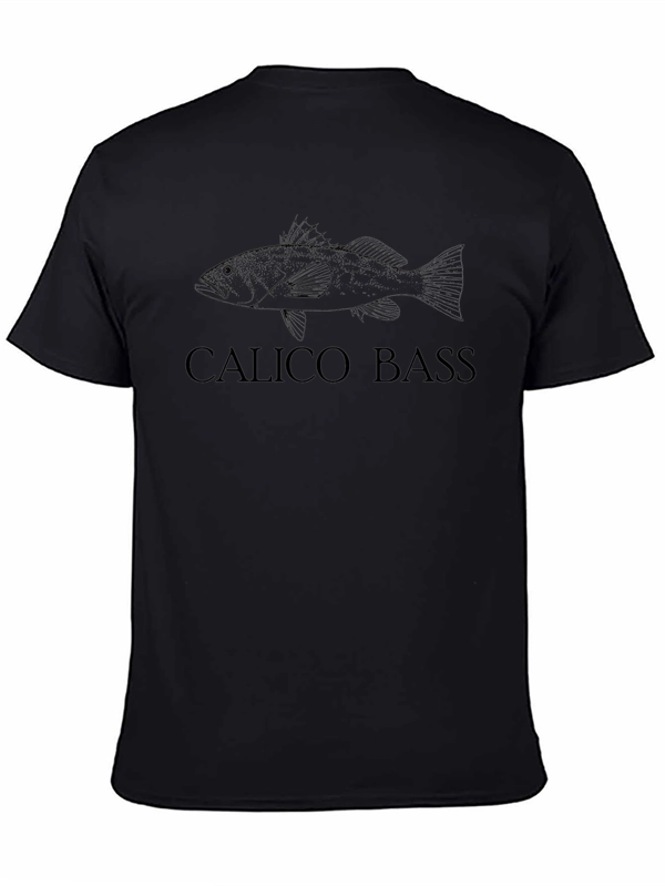 Calico Bass Graphic T-Shirt - Fishing Tee