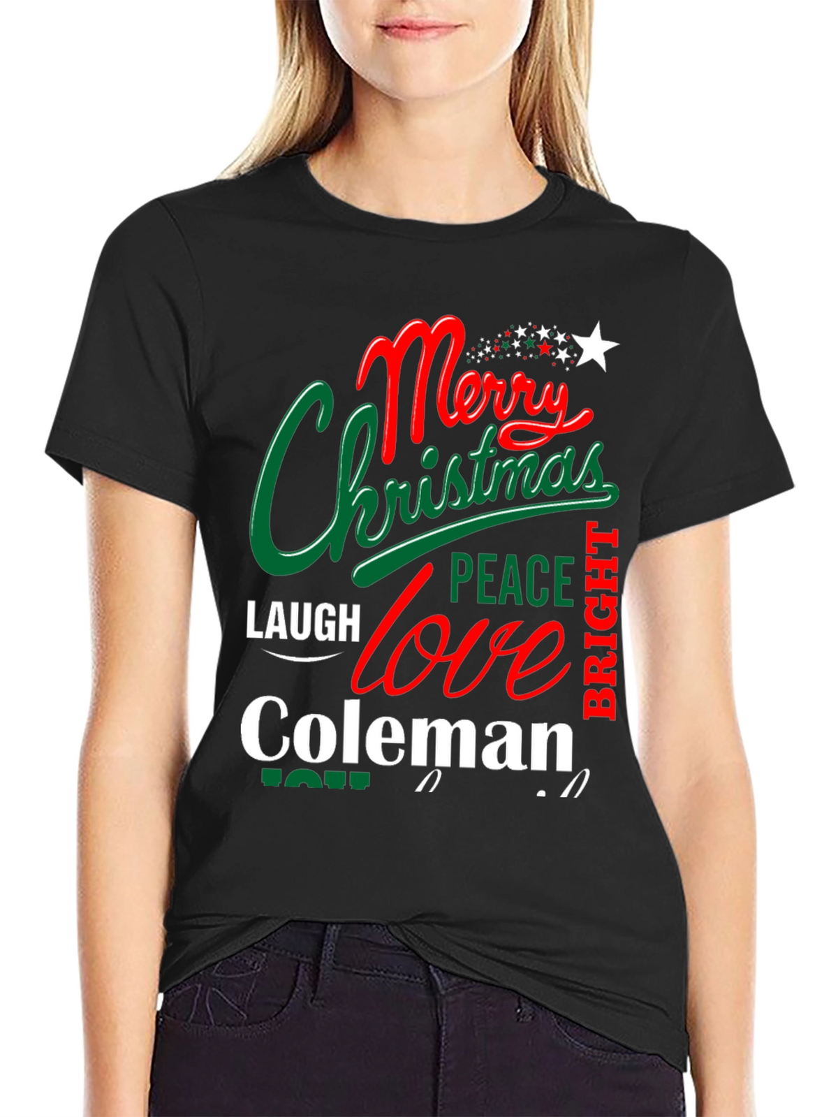 Merry Christmas Coleman T-Shirt Holiday Tee