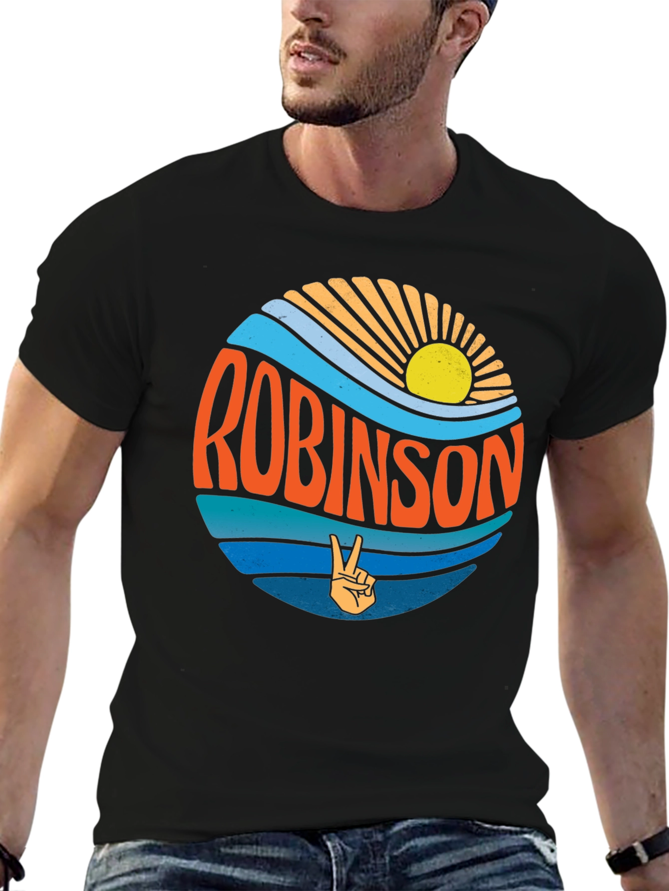 Robinson T-Shirt Retro Style Tee