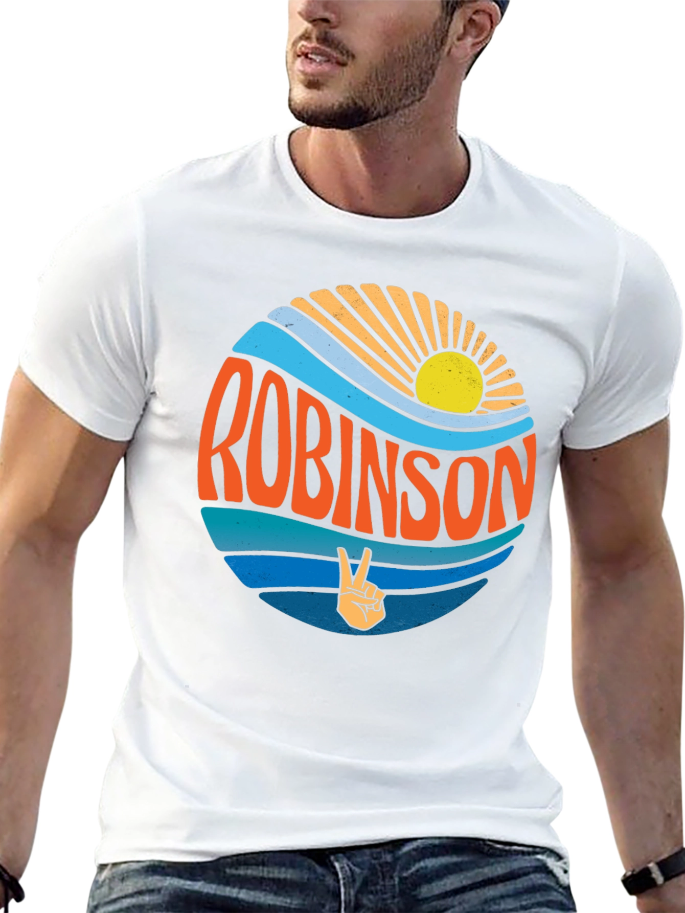 Robinson T-Shirt Retro Style Tee
