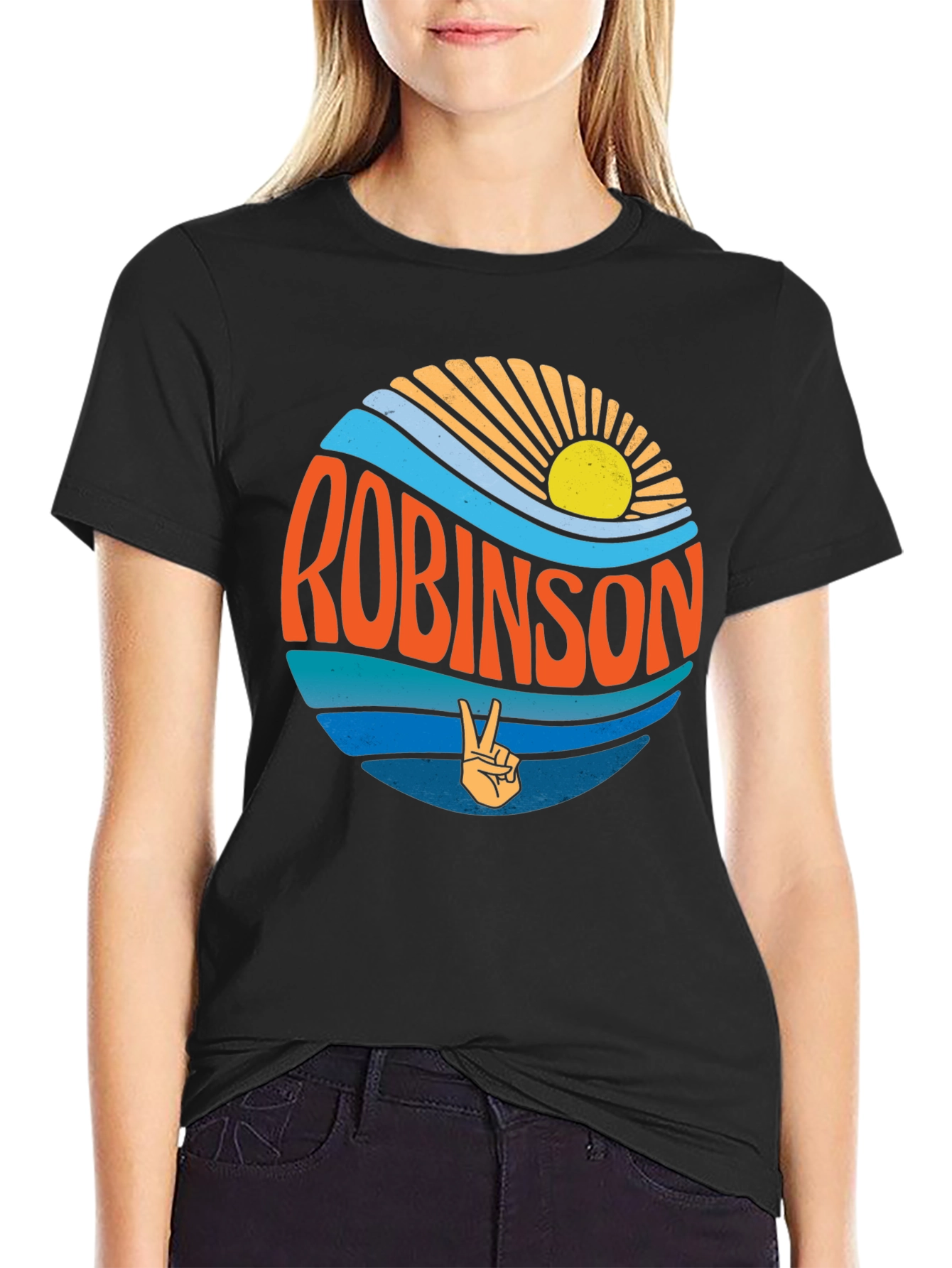 Robinson T-Shirt Retro Style Tee