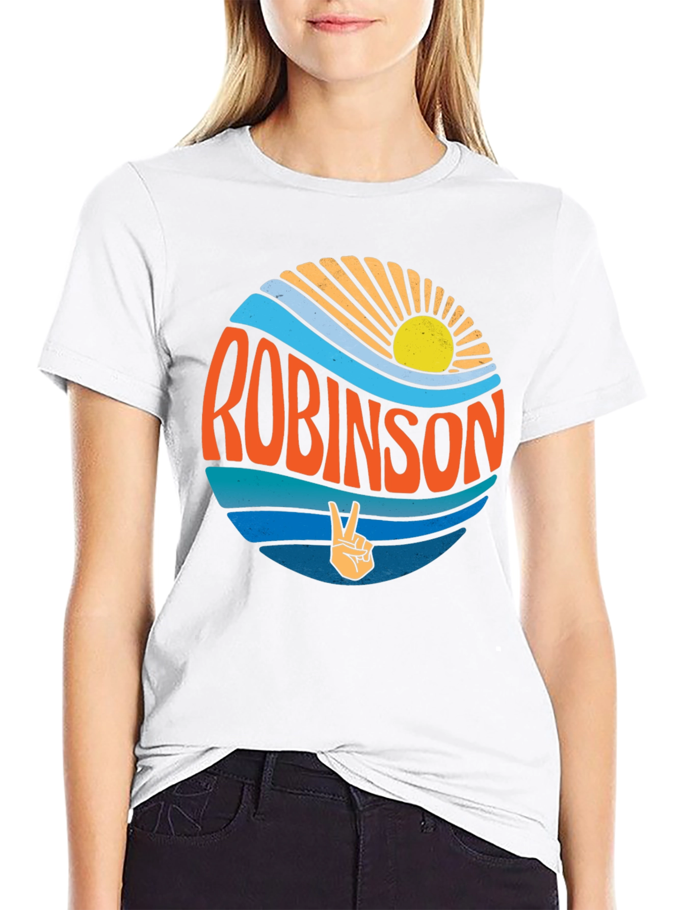 Robinson T-Shirt Retro Style Tee