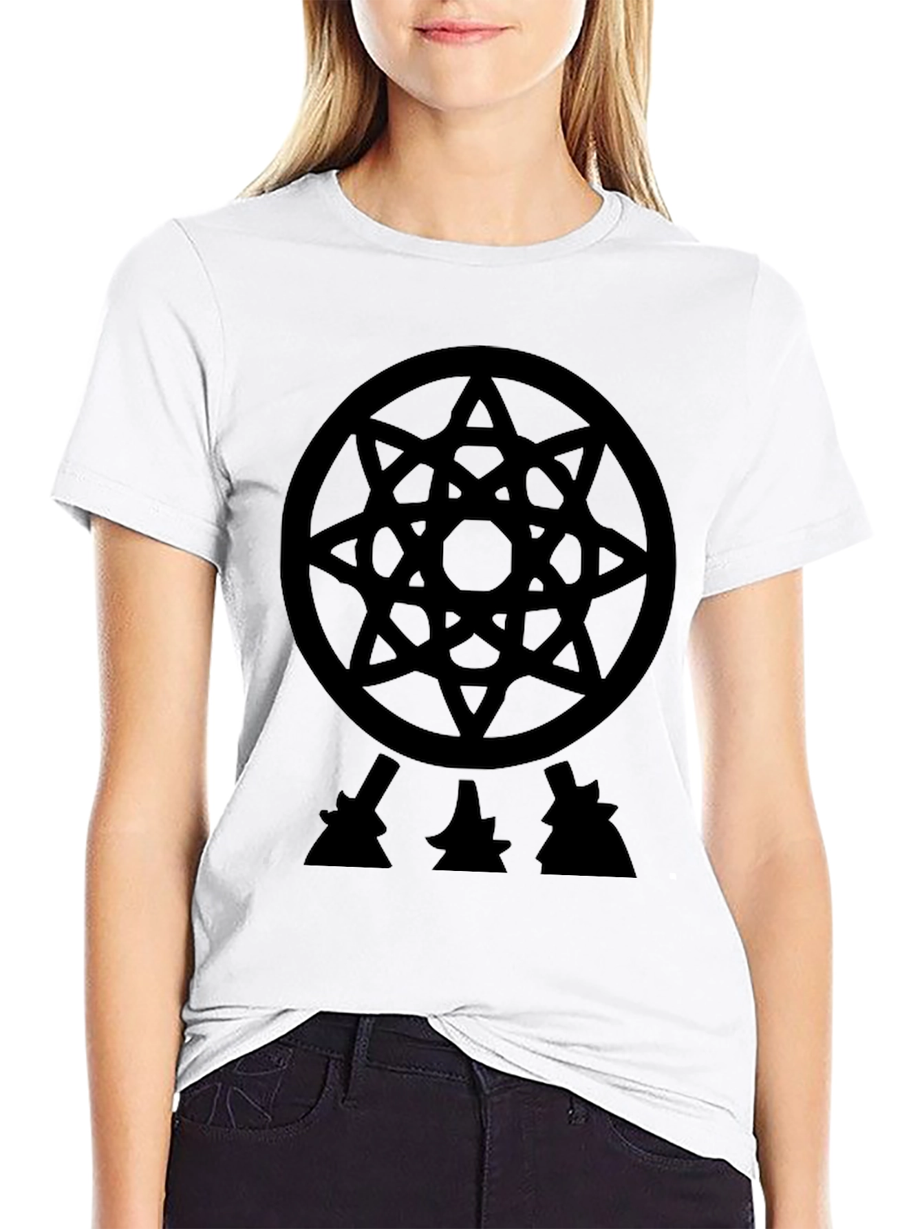 Esoteric Symbol Graphic T-Shirt