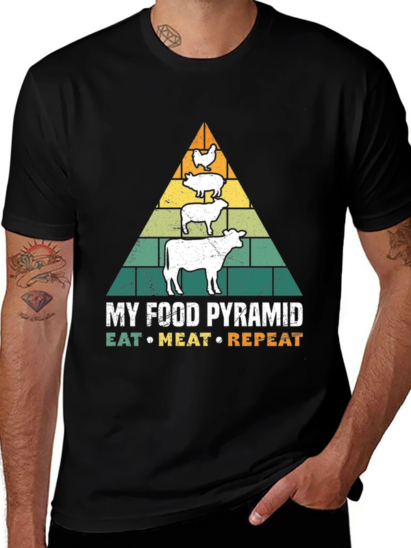 Eat Meat Repeat T-Shirt