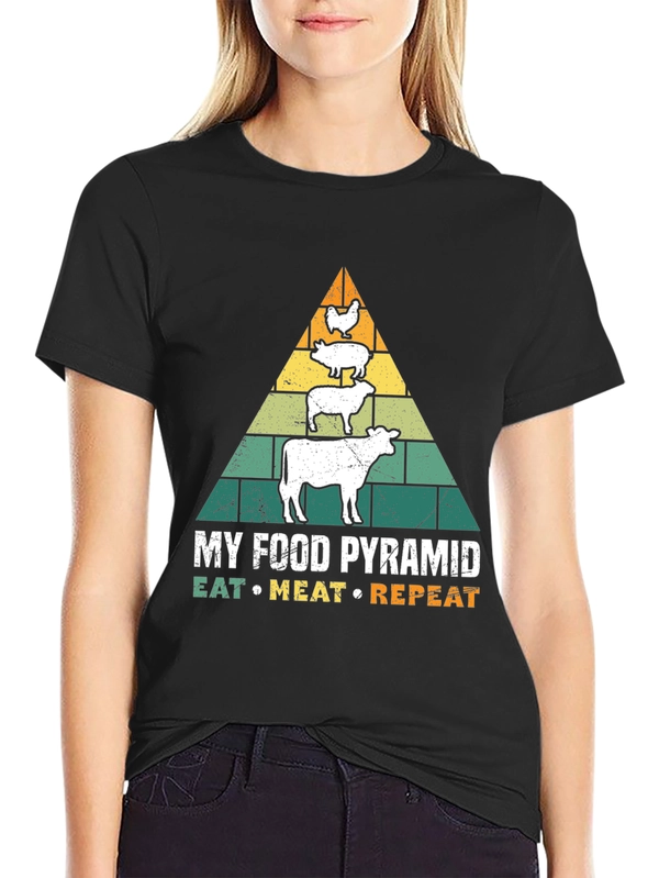 Eat Meat Repeat T-Shirt