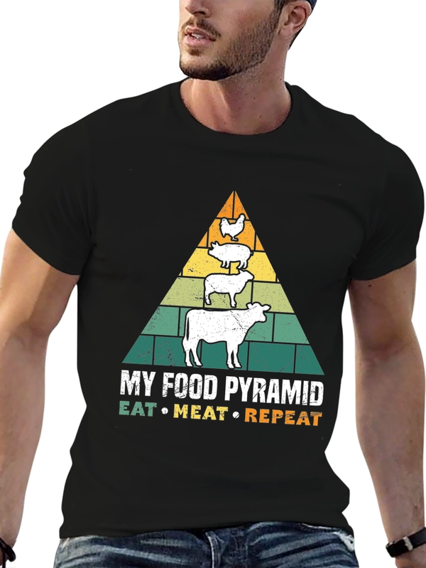 Eat Meat Repeat T-Shirt