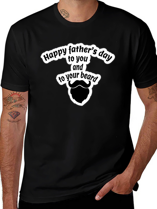 Funny Fathers Day Beard T-Shirt