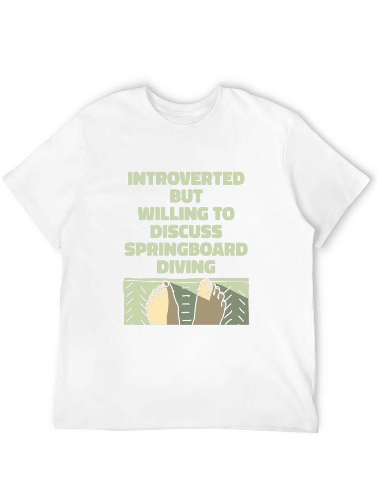 Introverted Springboard Diving T-Shirt
