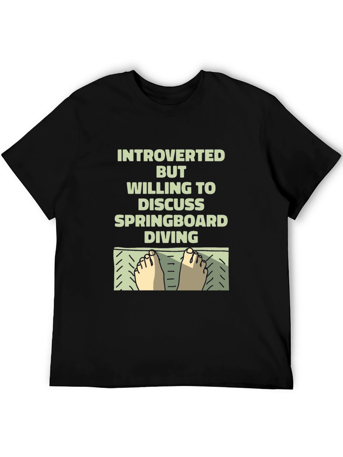 Introverted Springboard Diving T-Shirt