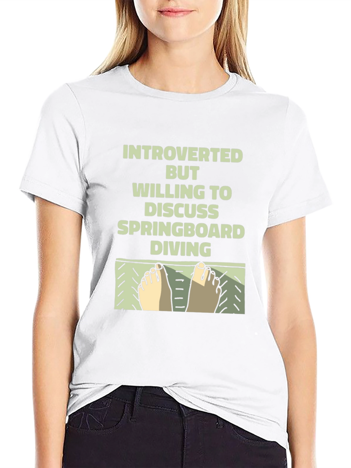 Introverted Springboard Diving T-Shirt