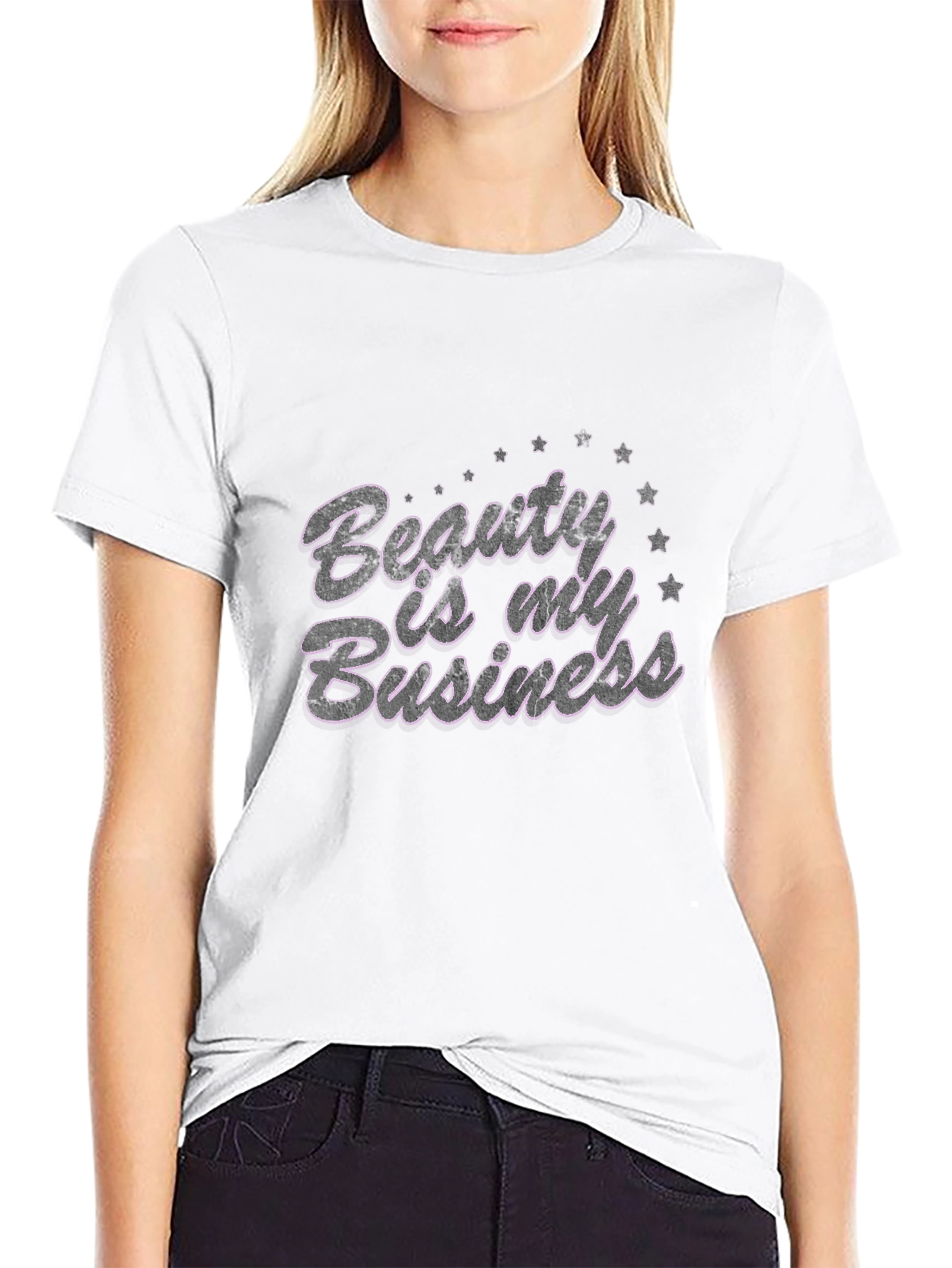 Beauty is My Business Black Graphic Tee