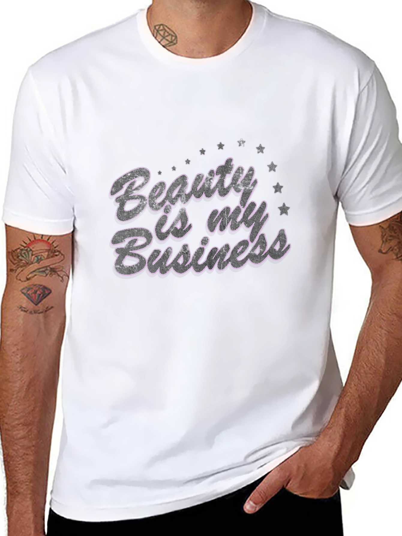 Beauty is My Business Black Graphic Tee