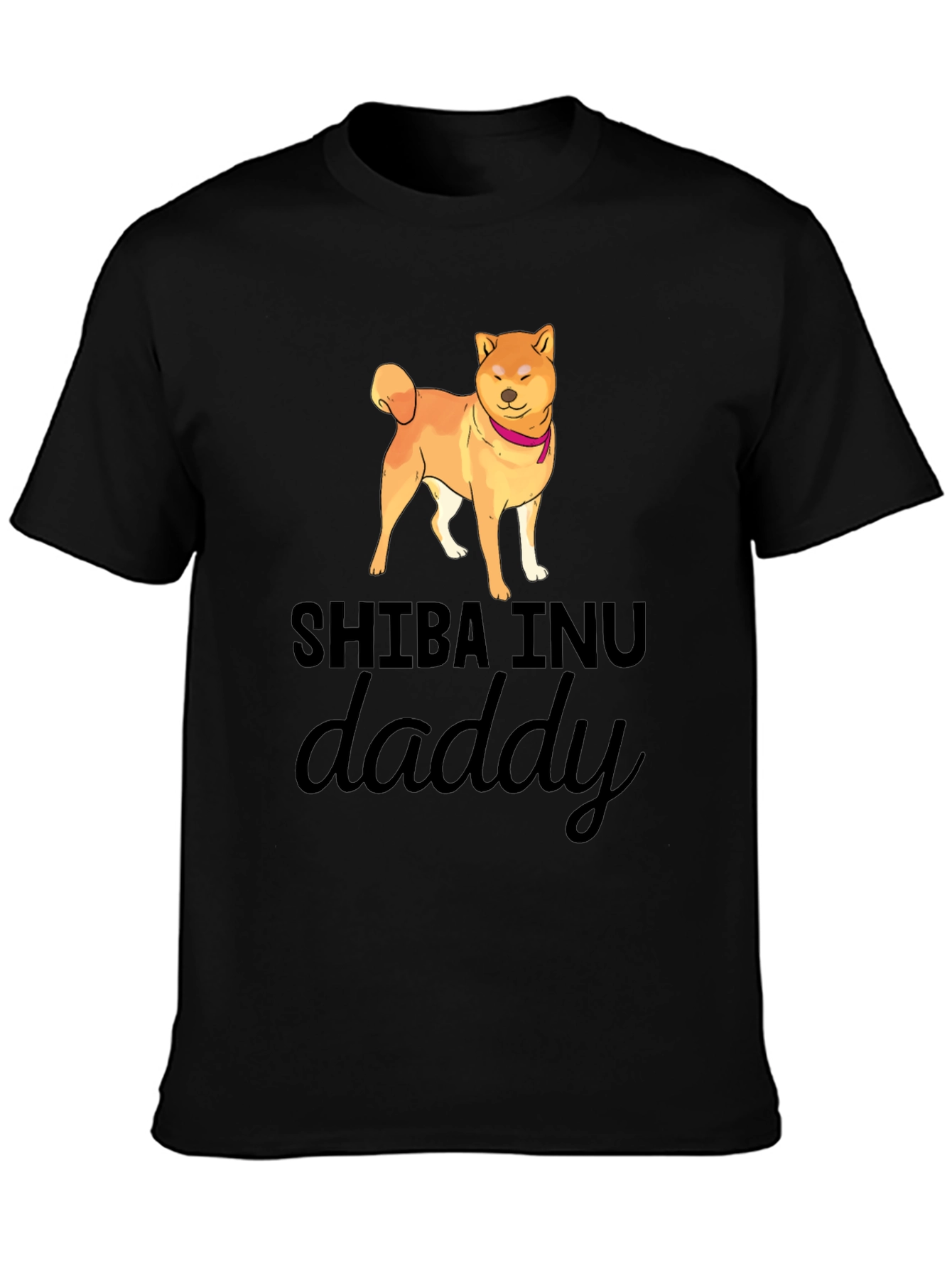 Shiba Inu Daddy Graphic Tee