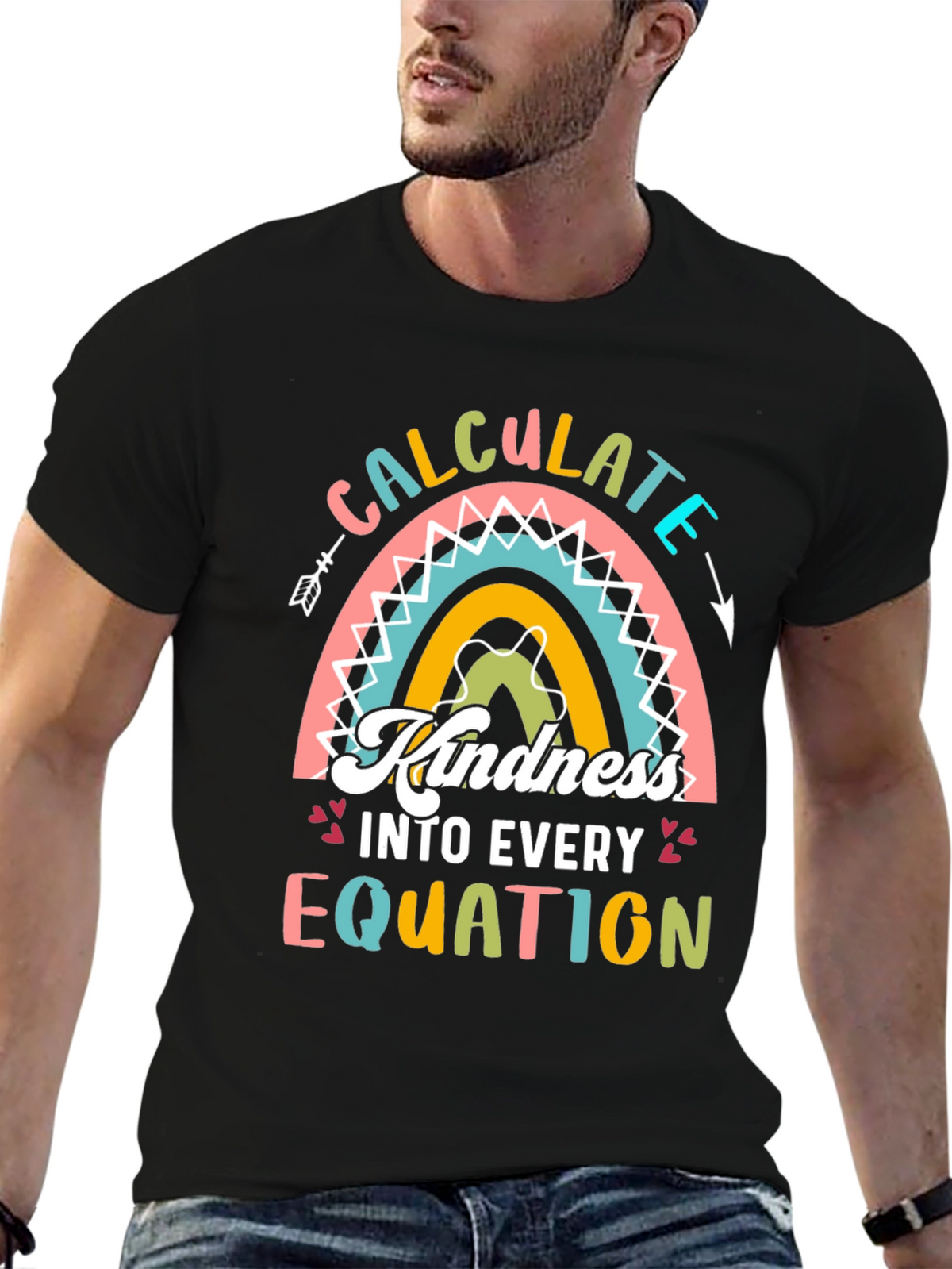 Kindness Equation T-Shirt - Math Teacher Tee