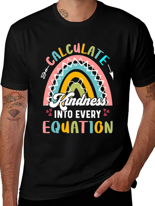 Kindness Equation T-Shirt - Math Teacher Tee