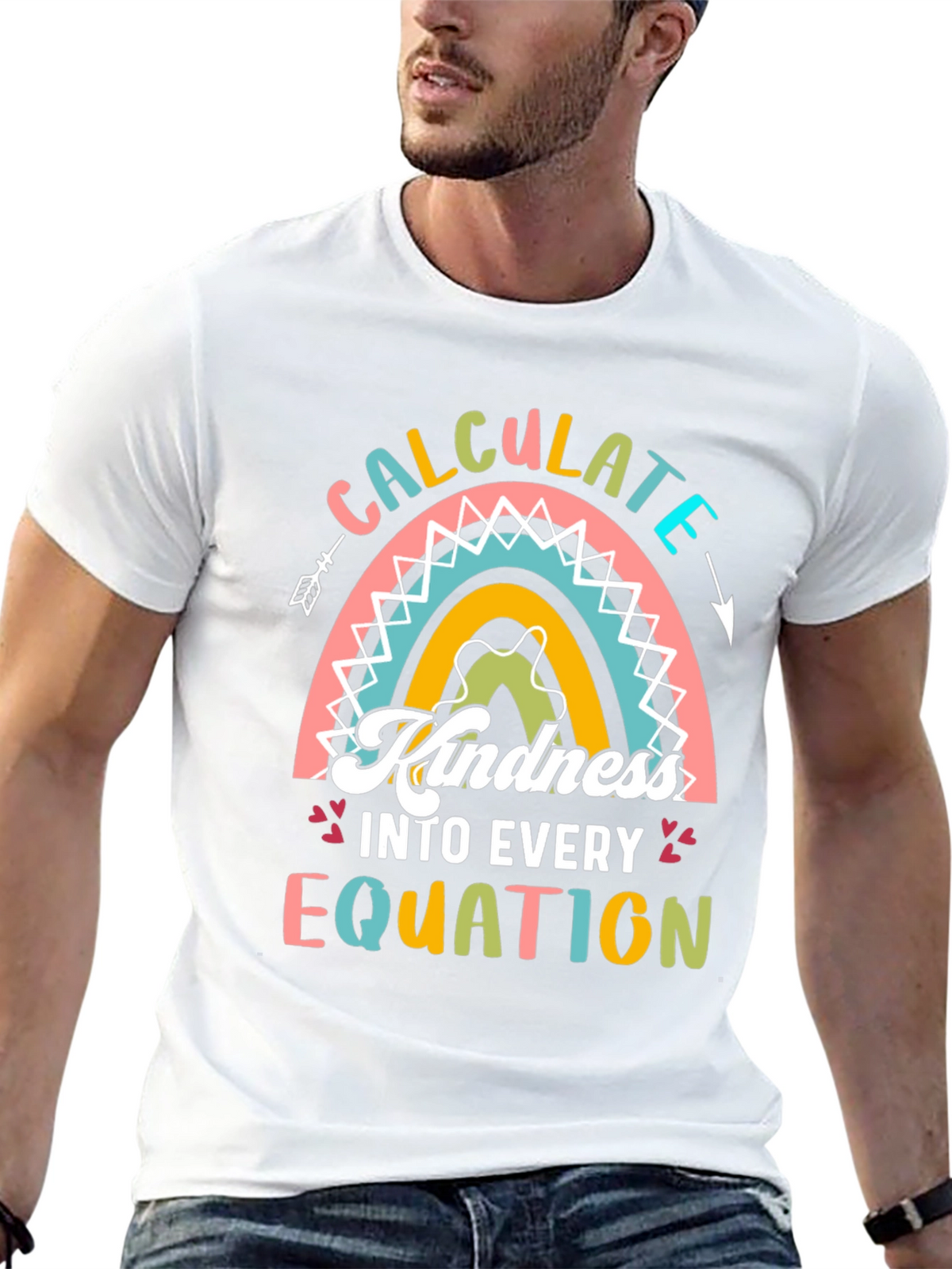 Kindness Equation T-Shirt - Math Teacher Tee