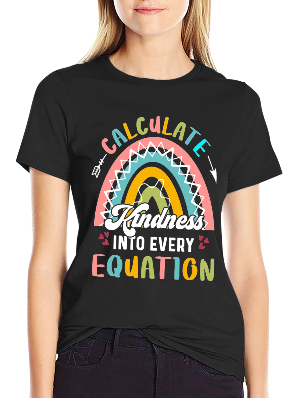 Kindness Equation T-Shirt - Math Teacher Tee