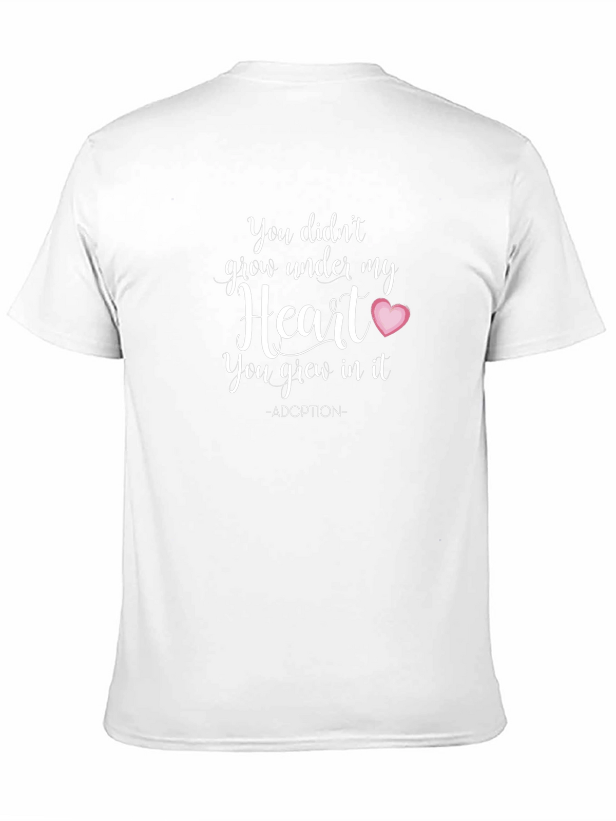 Adoption Heart Graphic Tee - You Grew In It