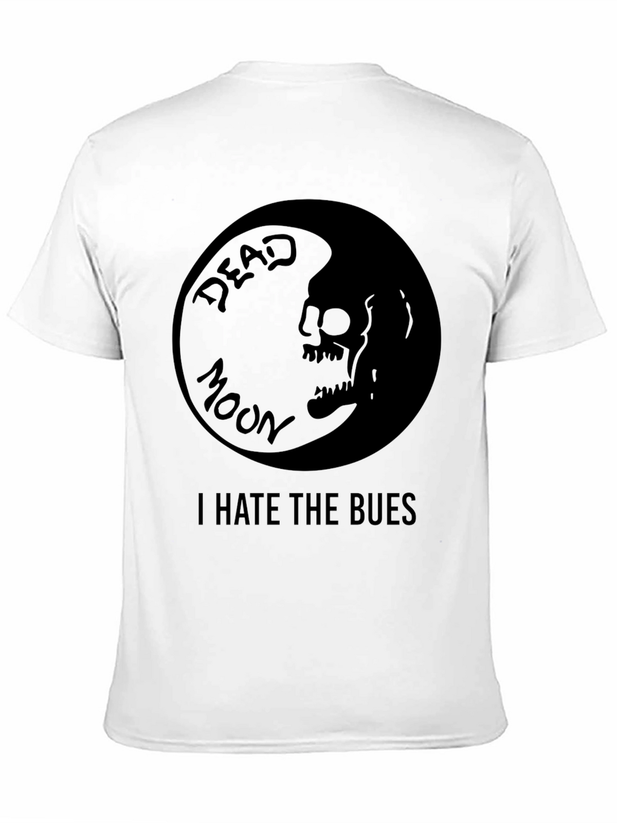Dead Moon I Hate The Blues Black T-Shirt