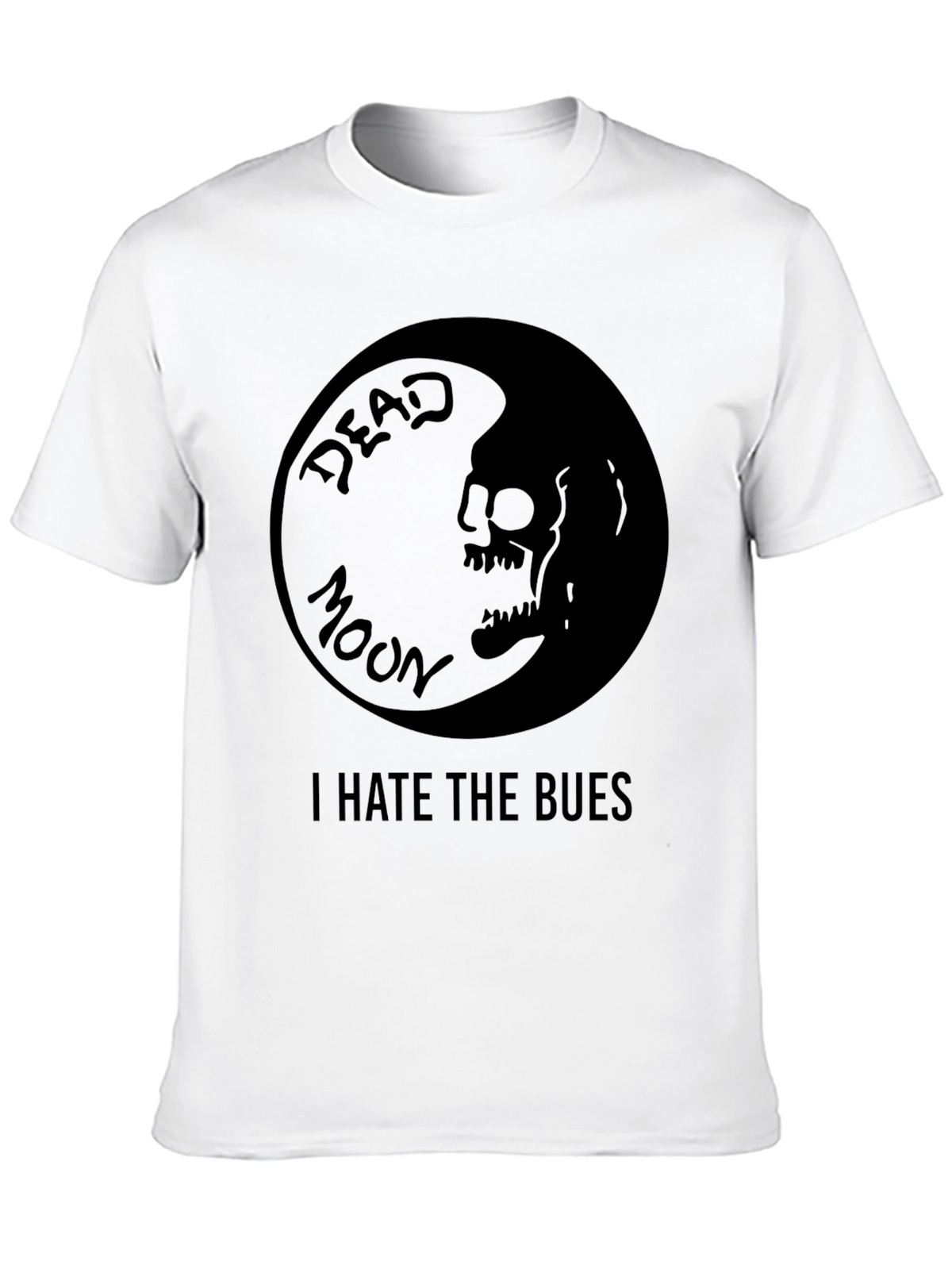 Dead Moon I Hate The Blues Black T-Shirt