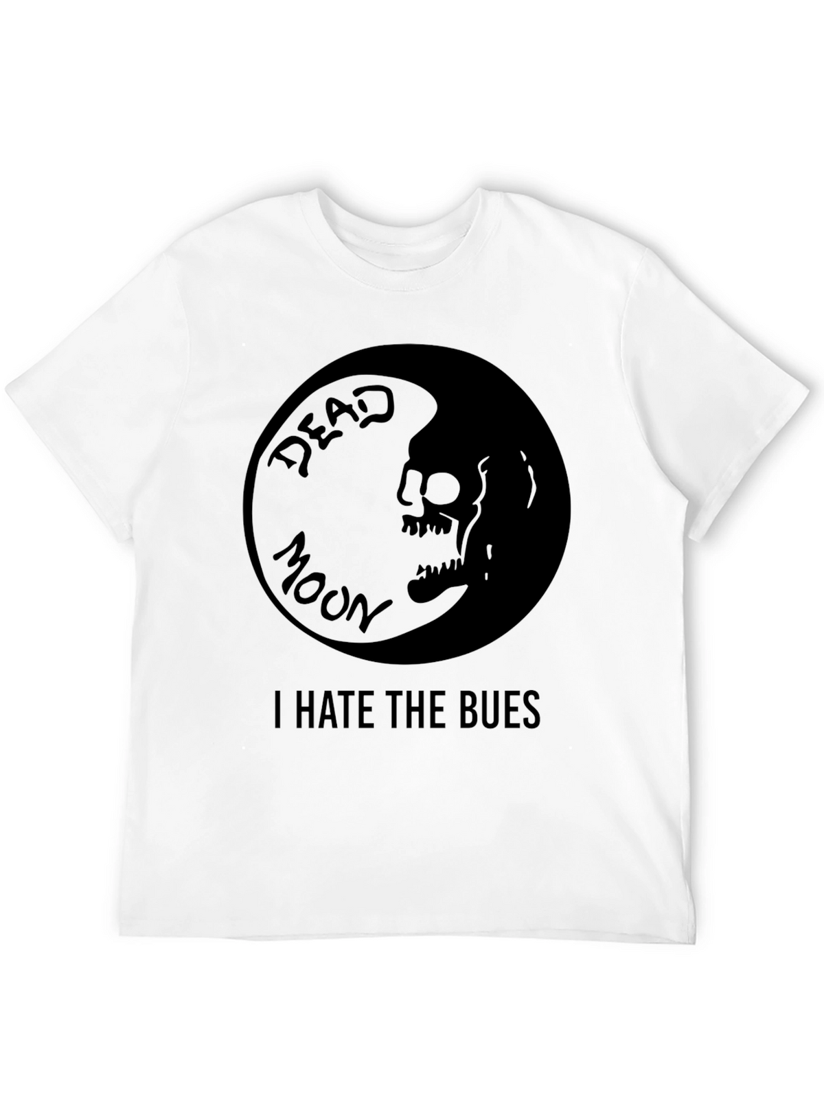 Dead Moon I Hate The Blues Black T-Shirt