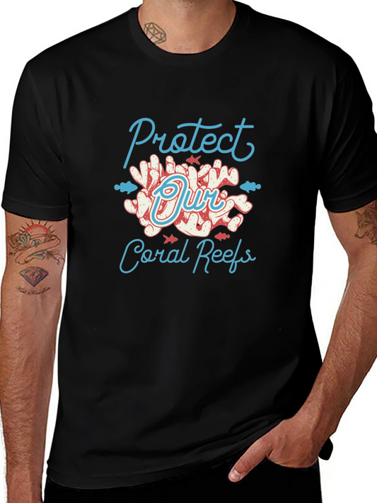 Protect Our Coral Reefs Graphic T-Shirt