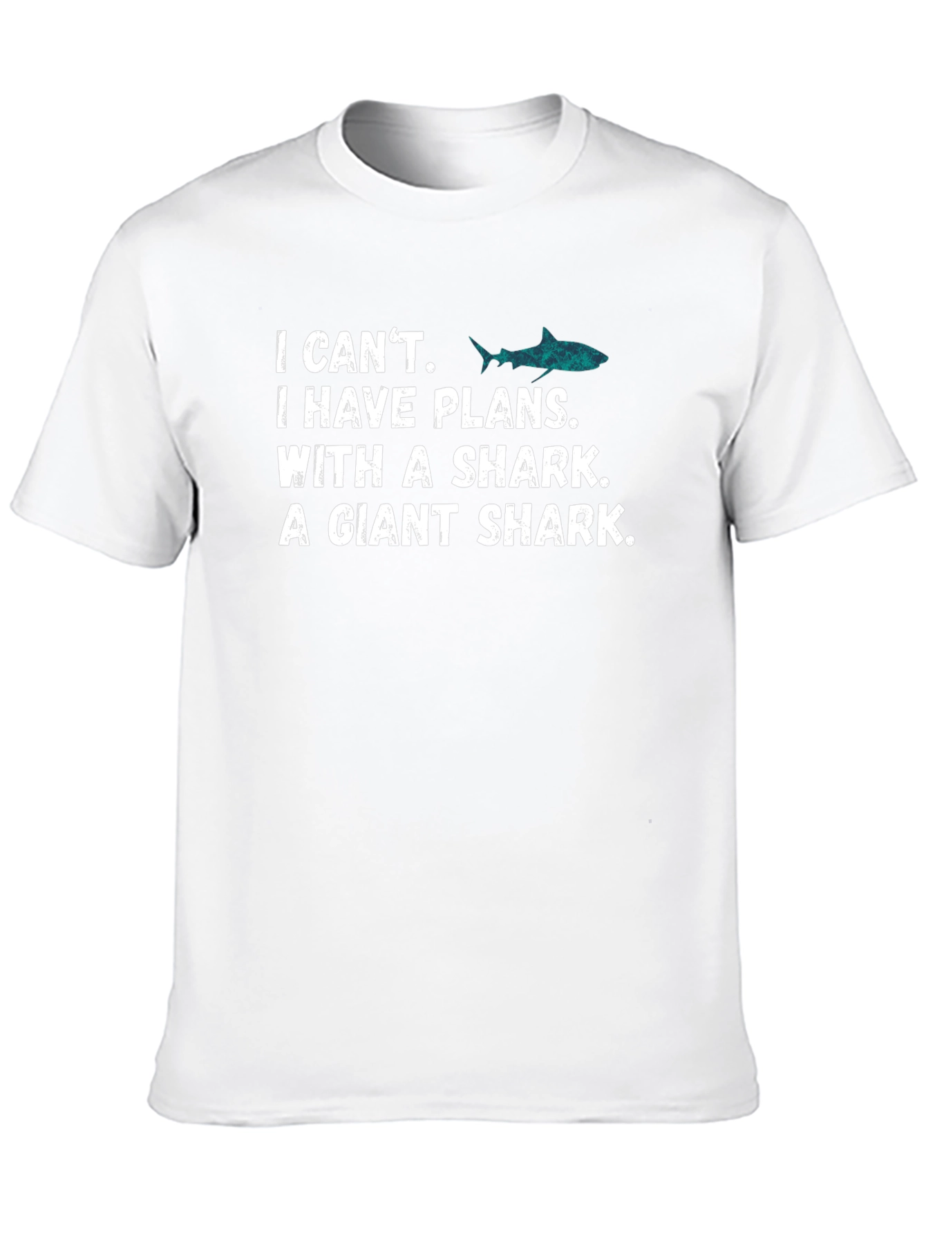 Shark Plans Graphic Tee - Mens Black T-Shirt