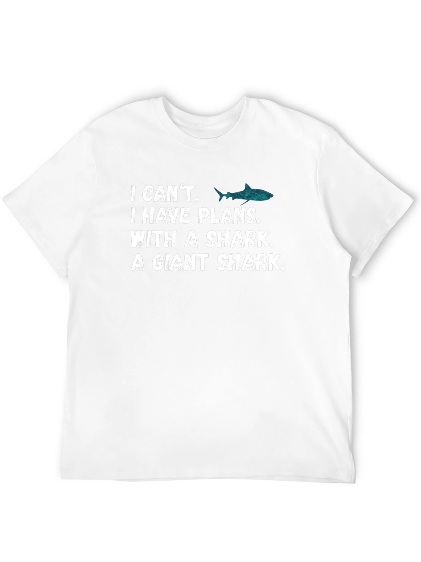 Shark Plans Graphic Tee - Mens Black T-Shirt