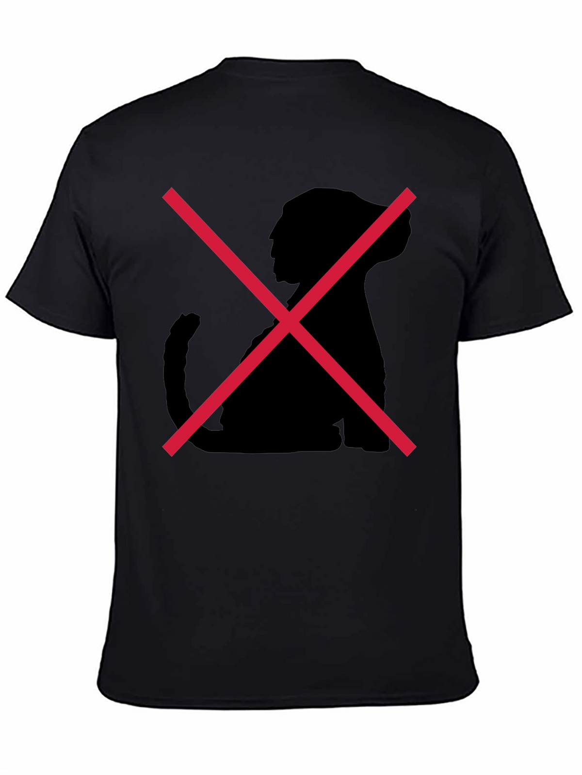 Black No Trump Silhouette T-Shirt