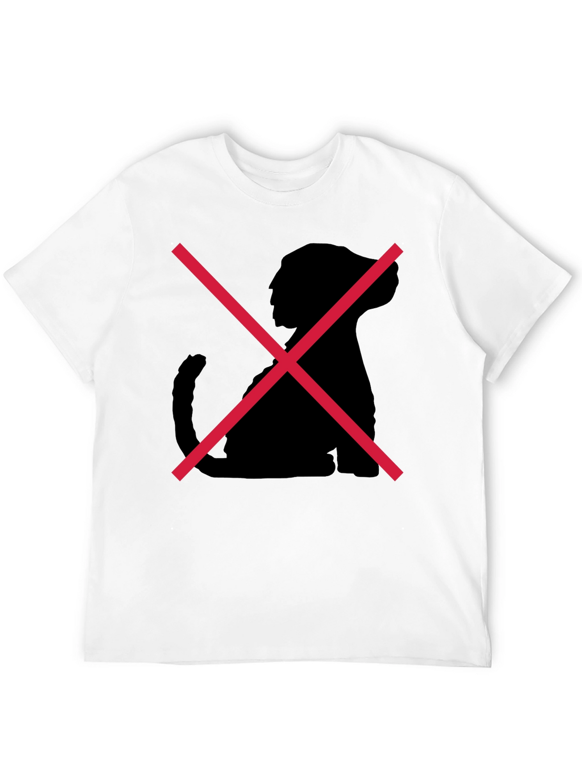 Black No Trump Silhouette T-Shirt