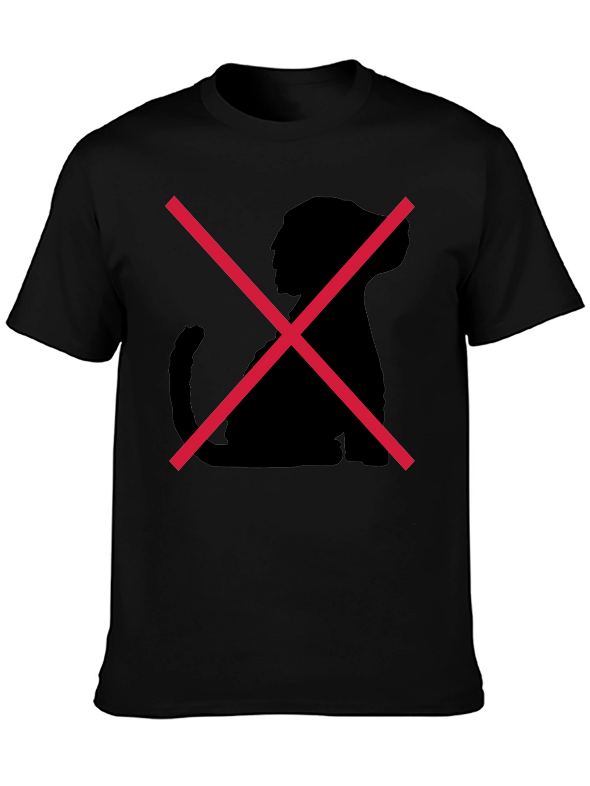 Black No Trump Silhouette T-Shirt