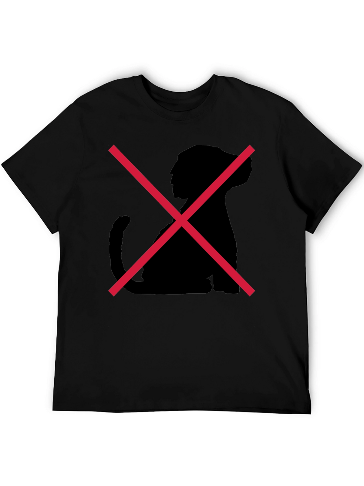 Black No Trump Silhouette T-Shirt
