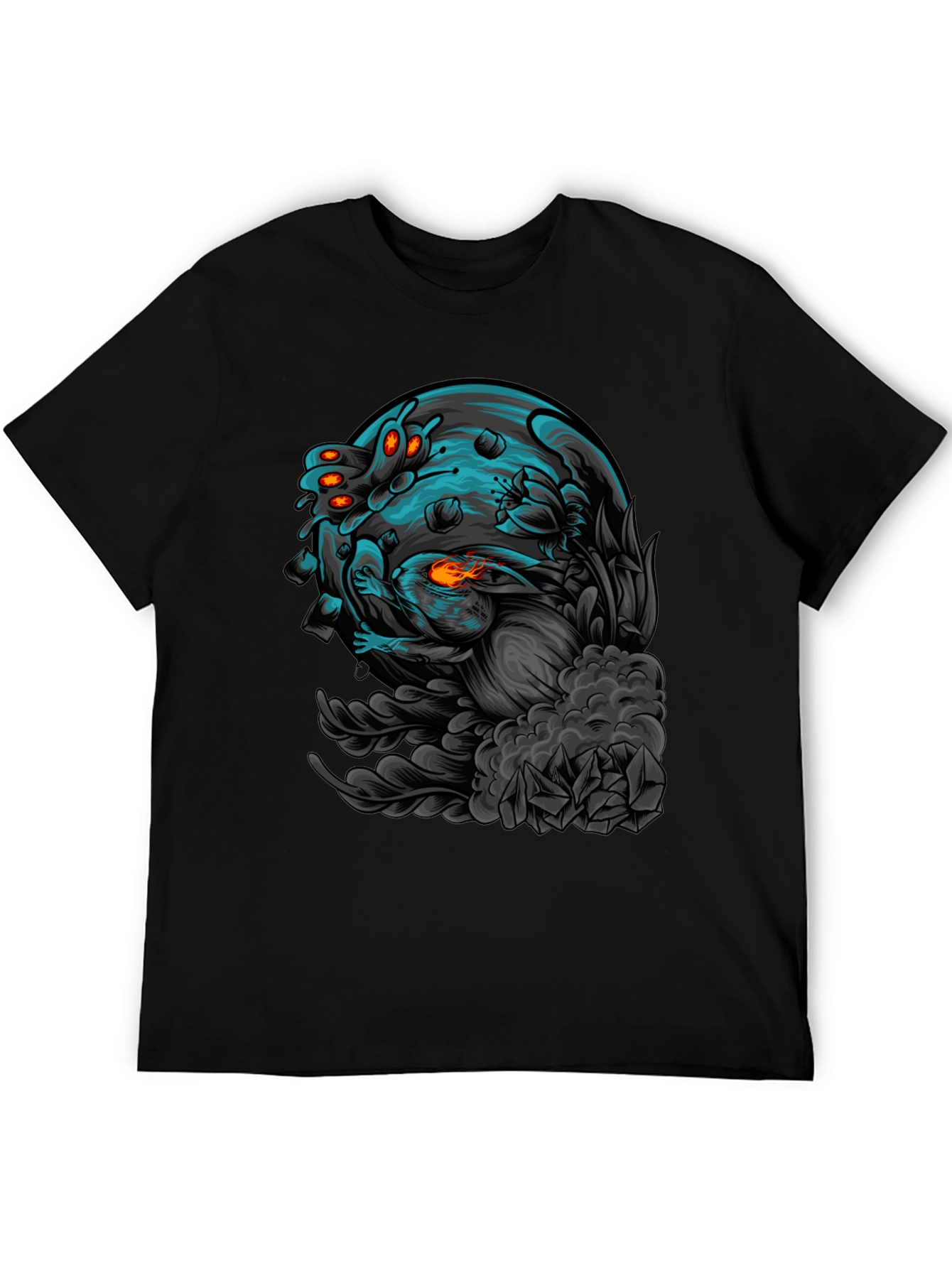 Sci-Fi Lunar Rabbit T-Shirt