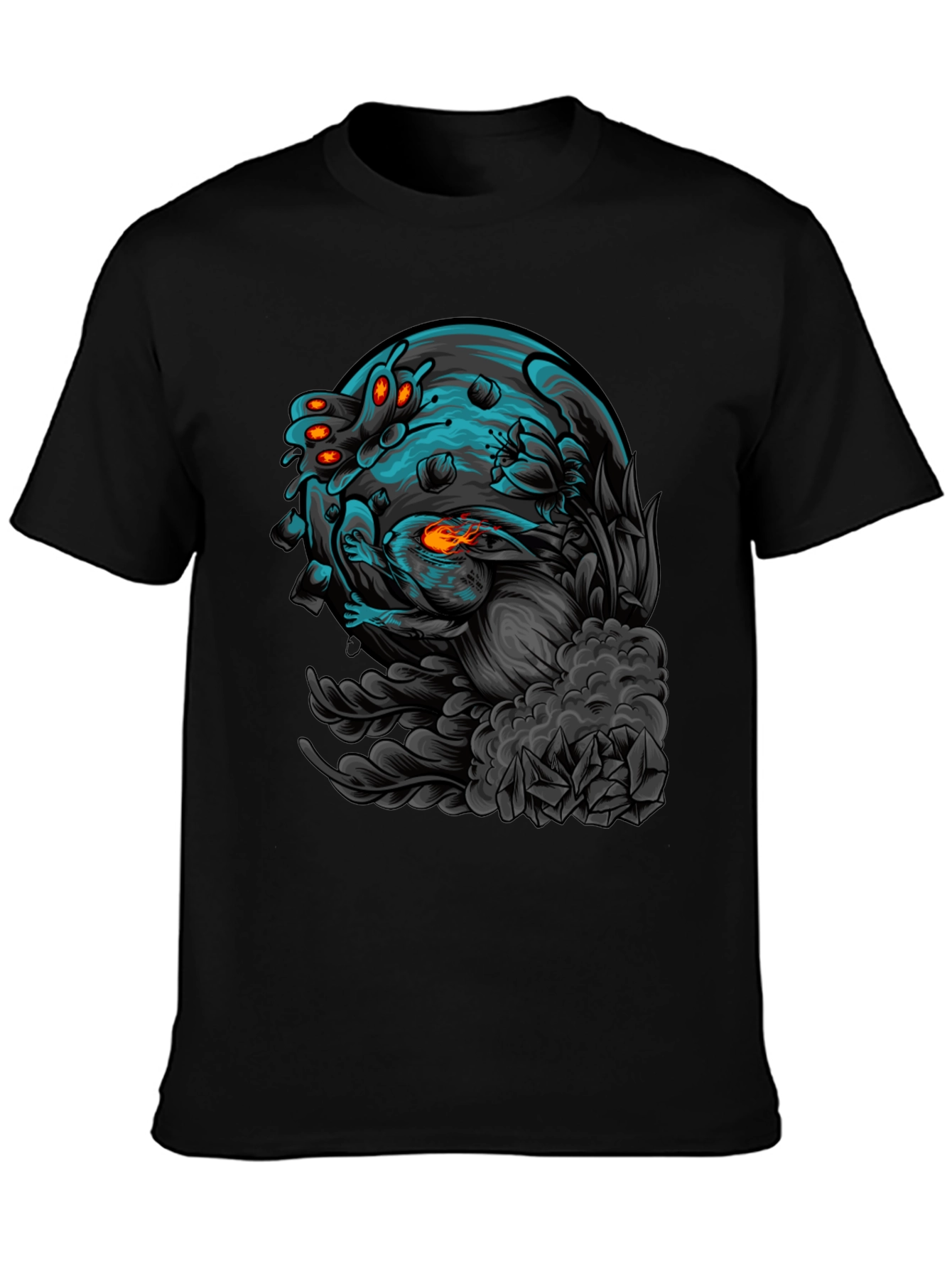 Sci-Fi Lunar Rabbit T-Shirt