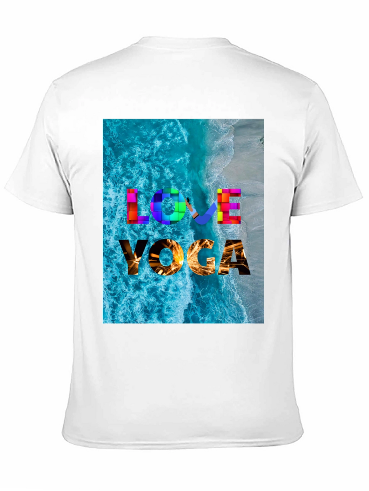 Love Yoga Beach T-Shirt