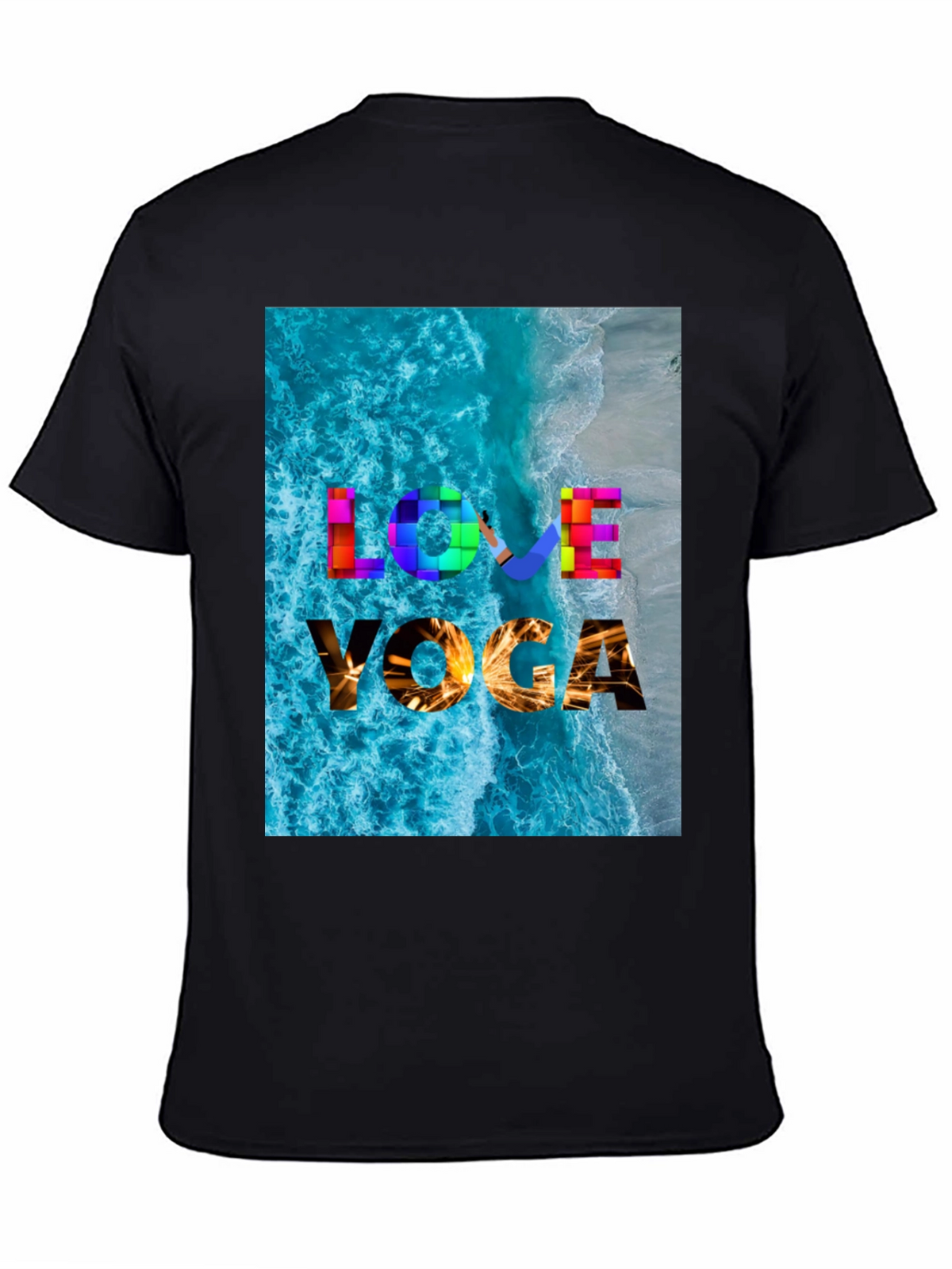Love Yoga Beach T-Shirt