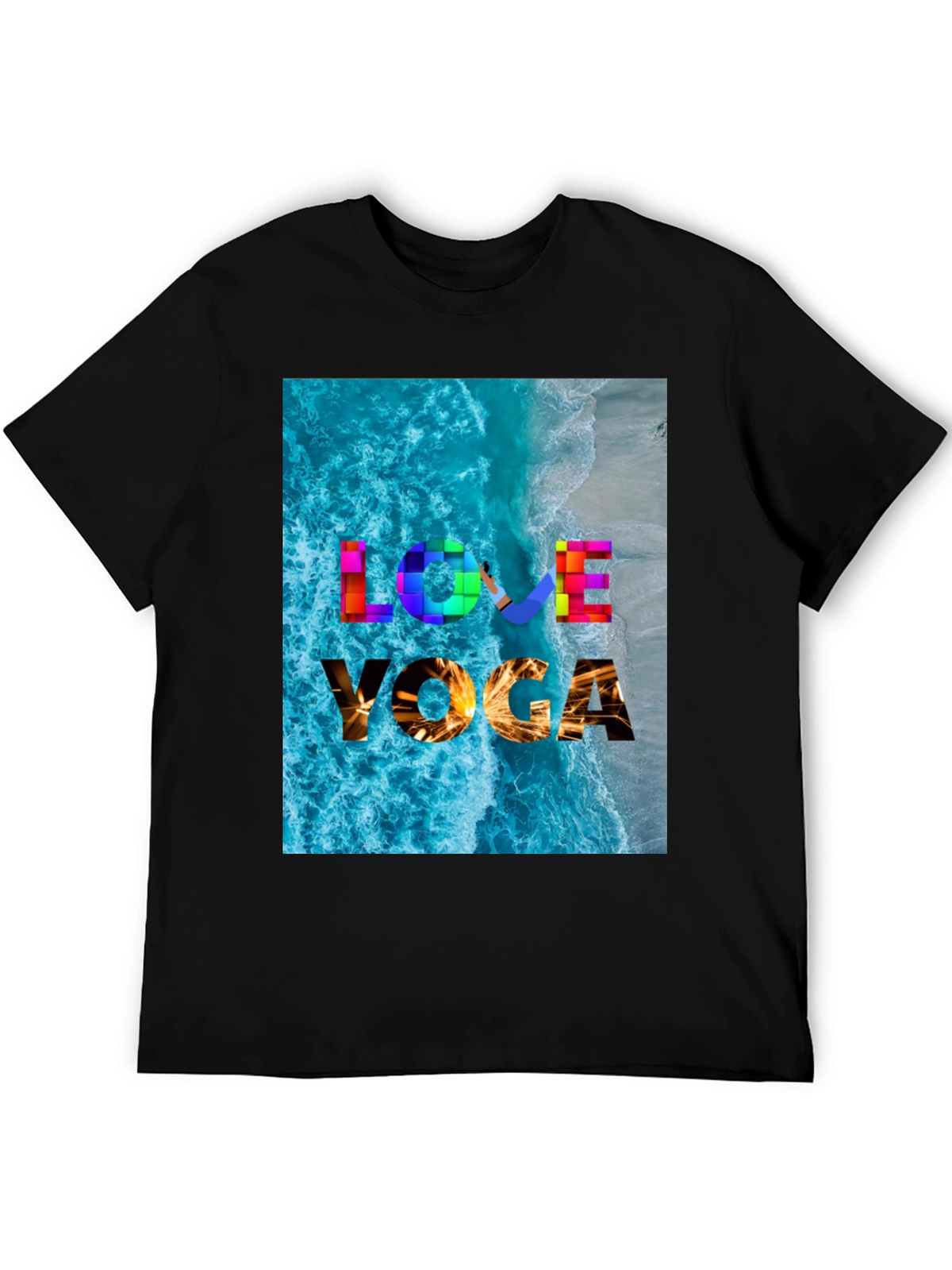 Love Yoga Beach T-Shirt