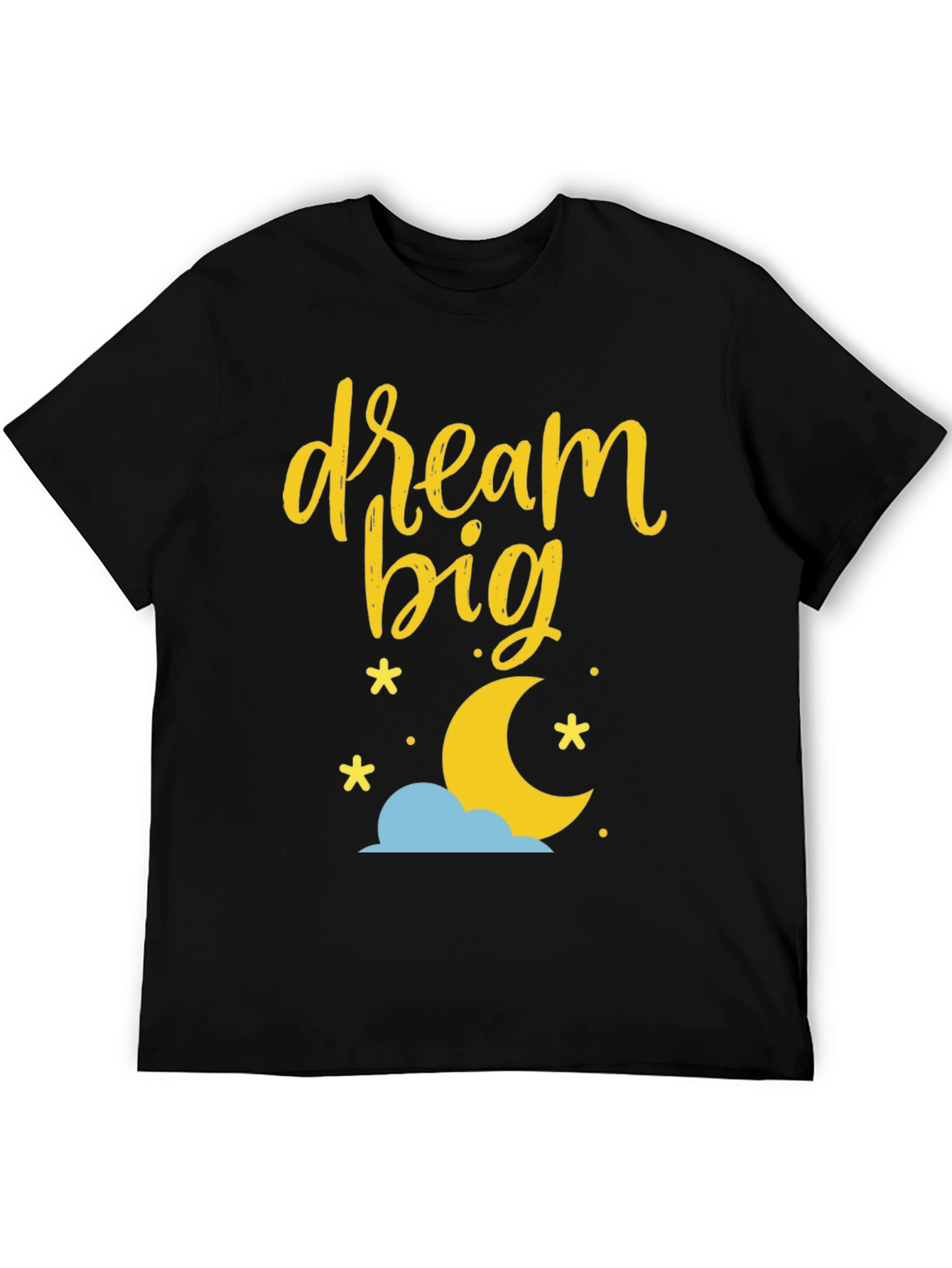 Dream Big Graphic Tee - Black