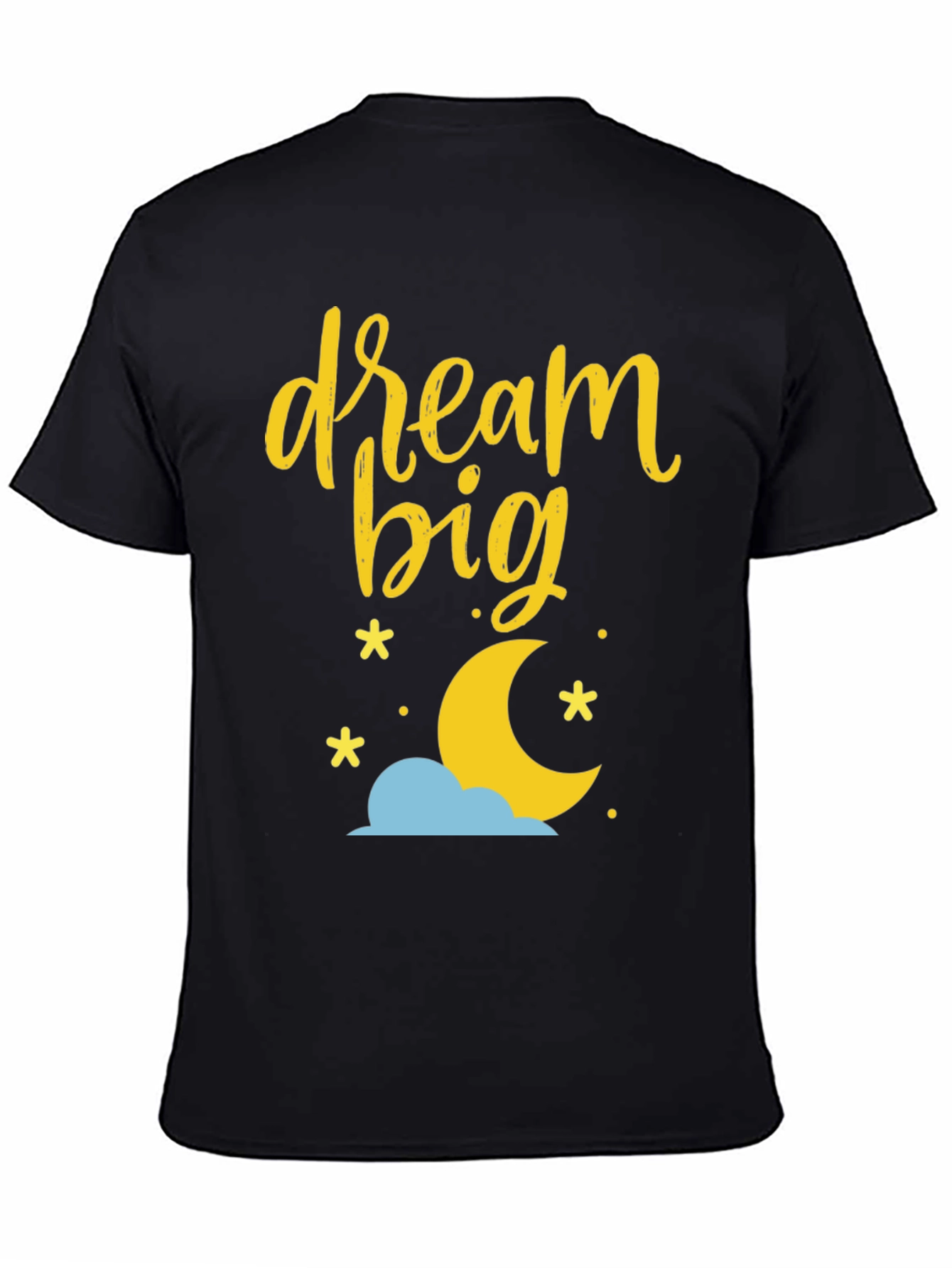 Dream Big Graphic Tee - Black