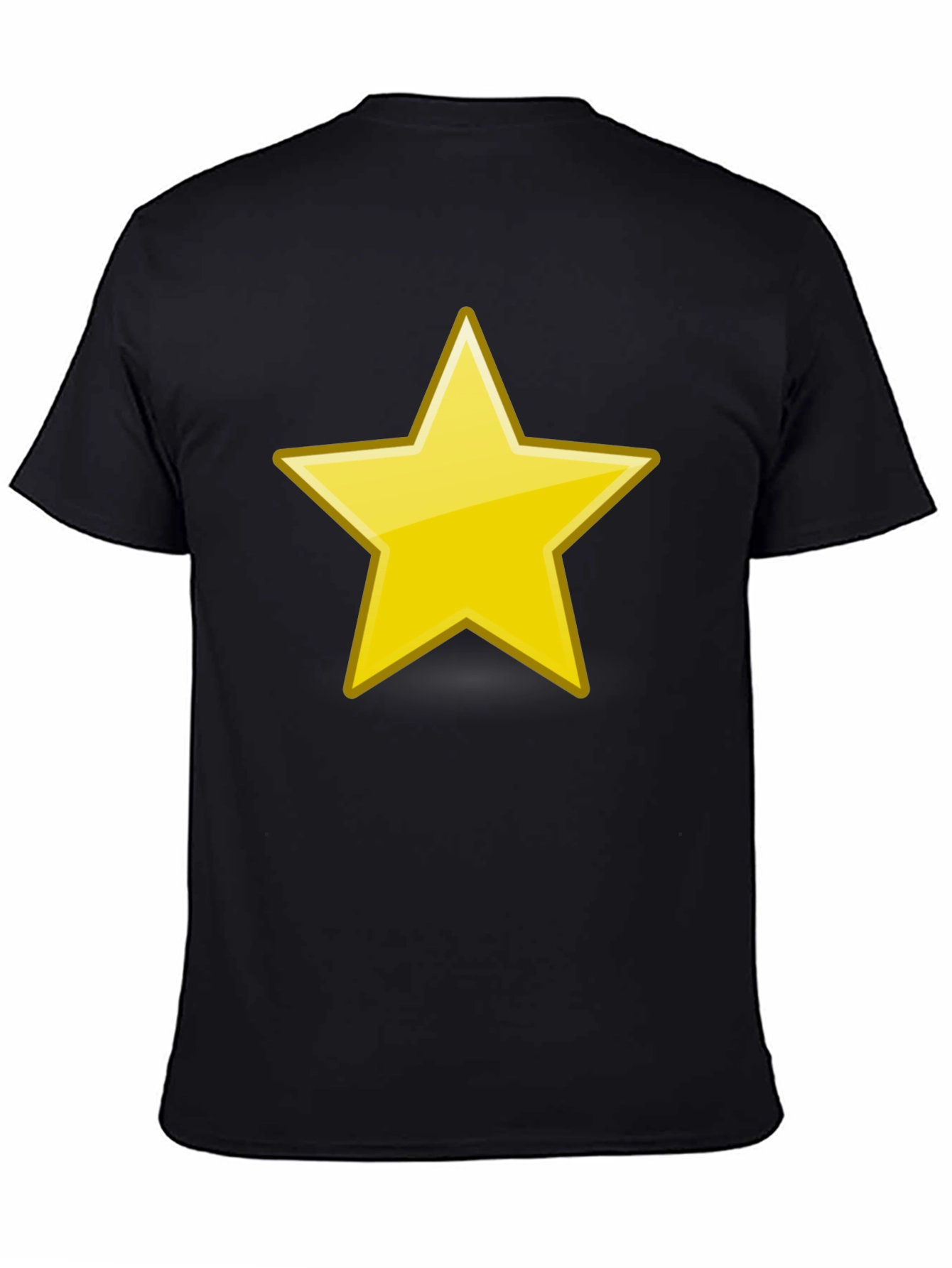 Bold Star Graphic Black T-Shirt
