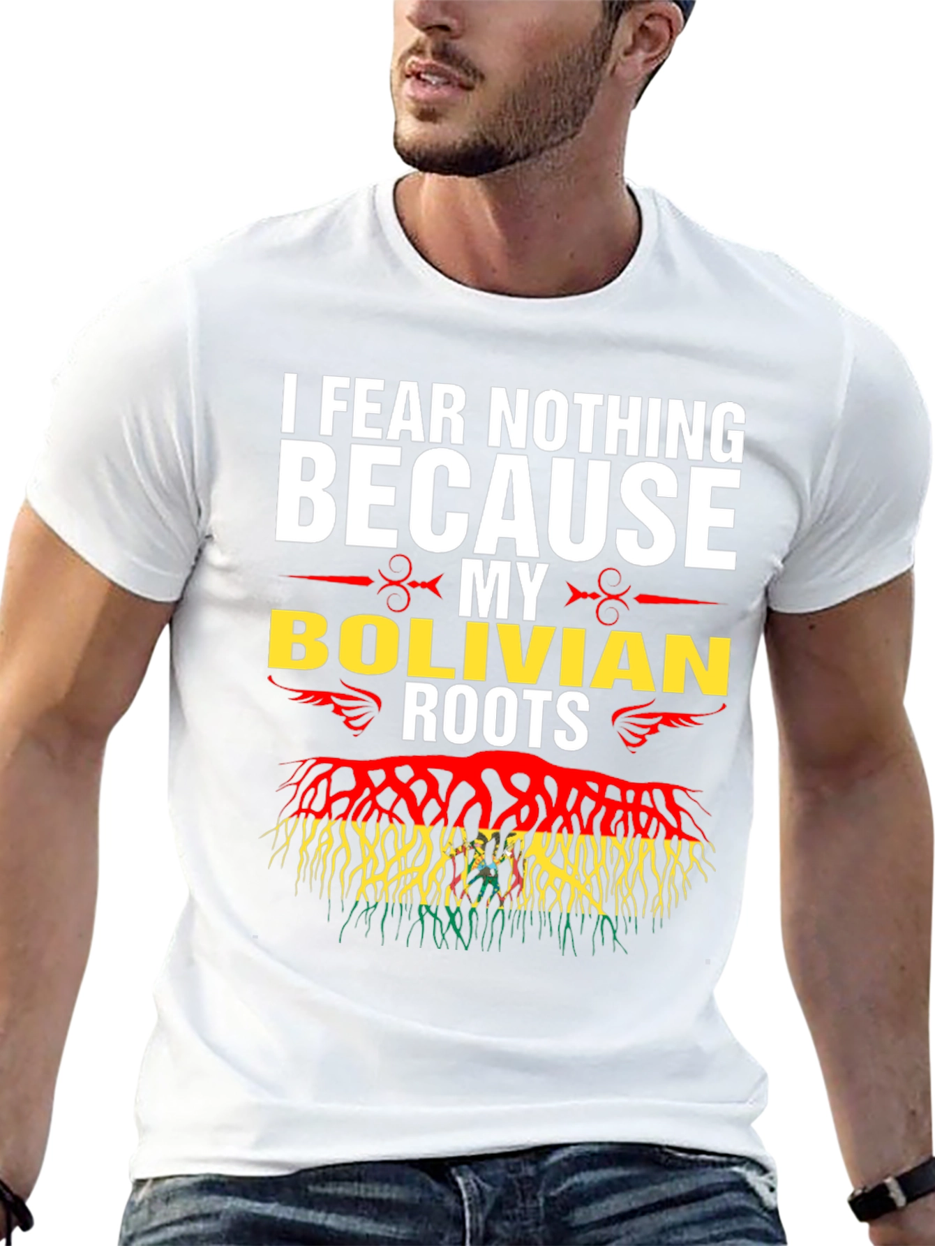 Bolivian Roots T-Shirt - Fear Nothing Pride