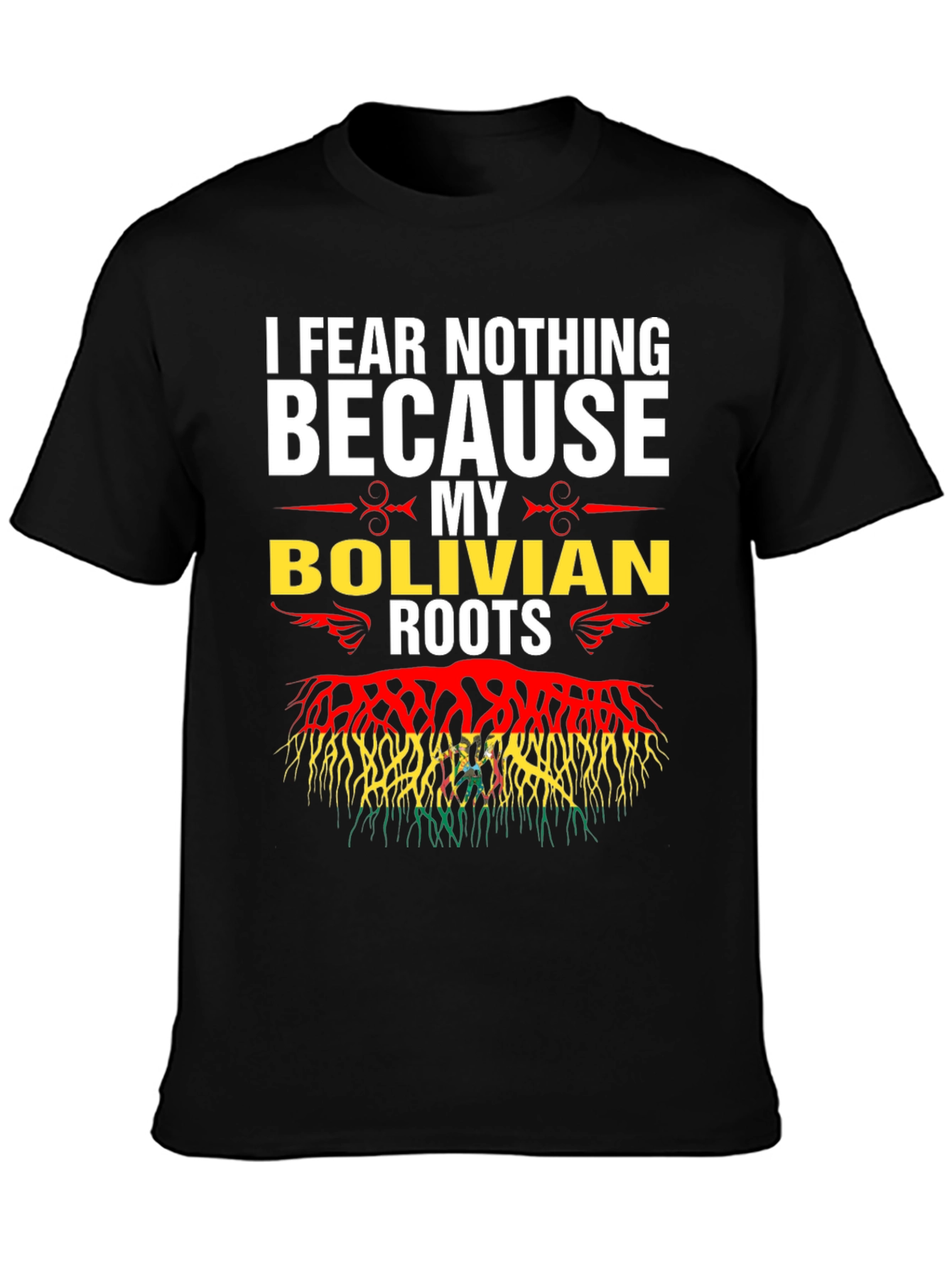 Bolivian Roots T-Shirt - Fear Nothing Pride