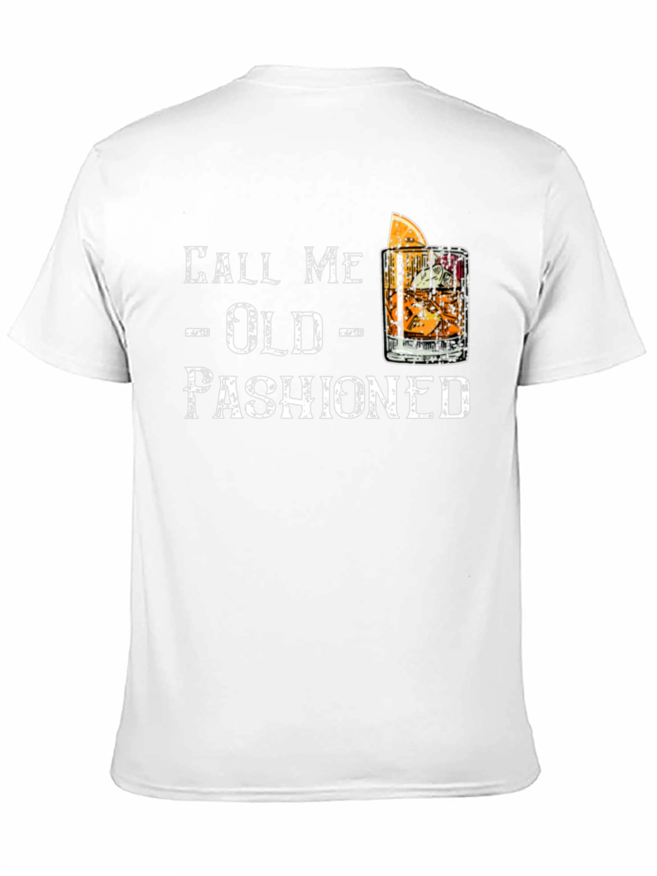 Call Me Old Fashioned Graphic Tee - Black