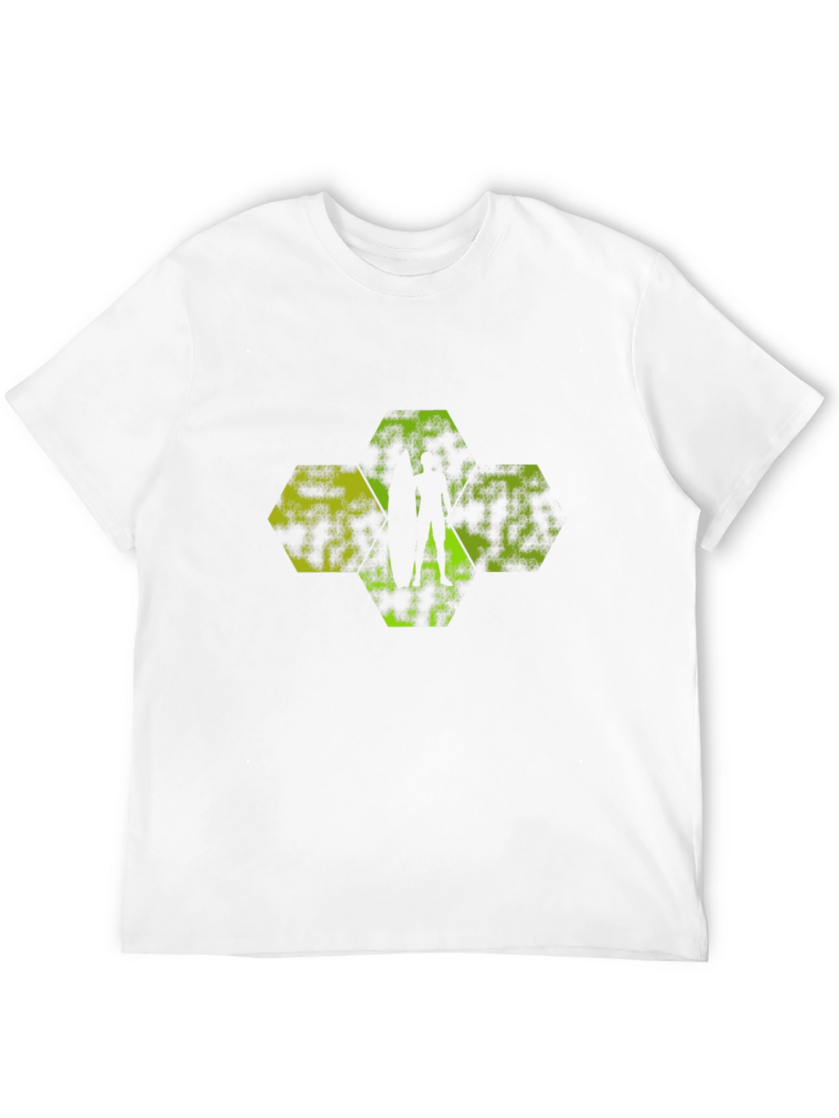 Geometric Silhouette Tee - Modern Graphic Print