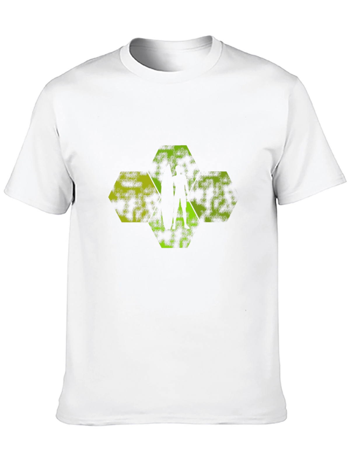 Geometric Silhouette Tee - Modern Graphic Print