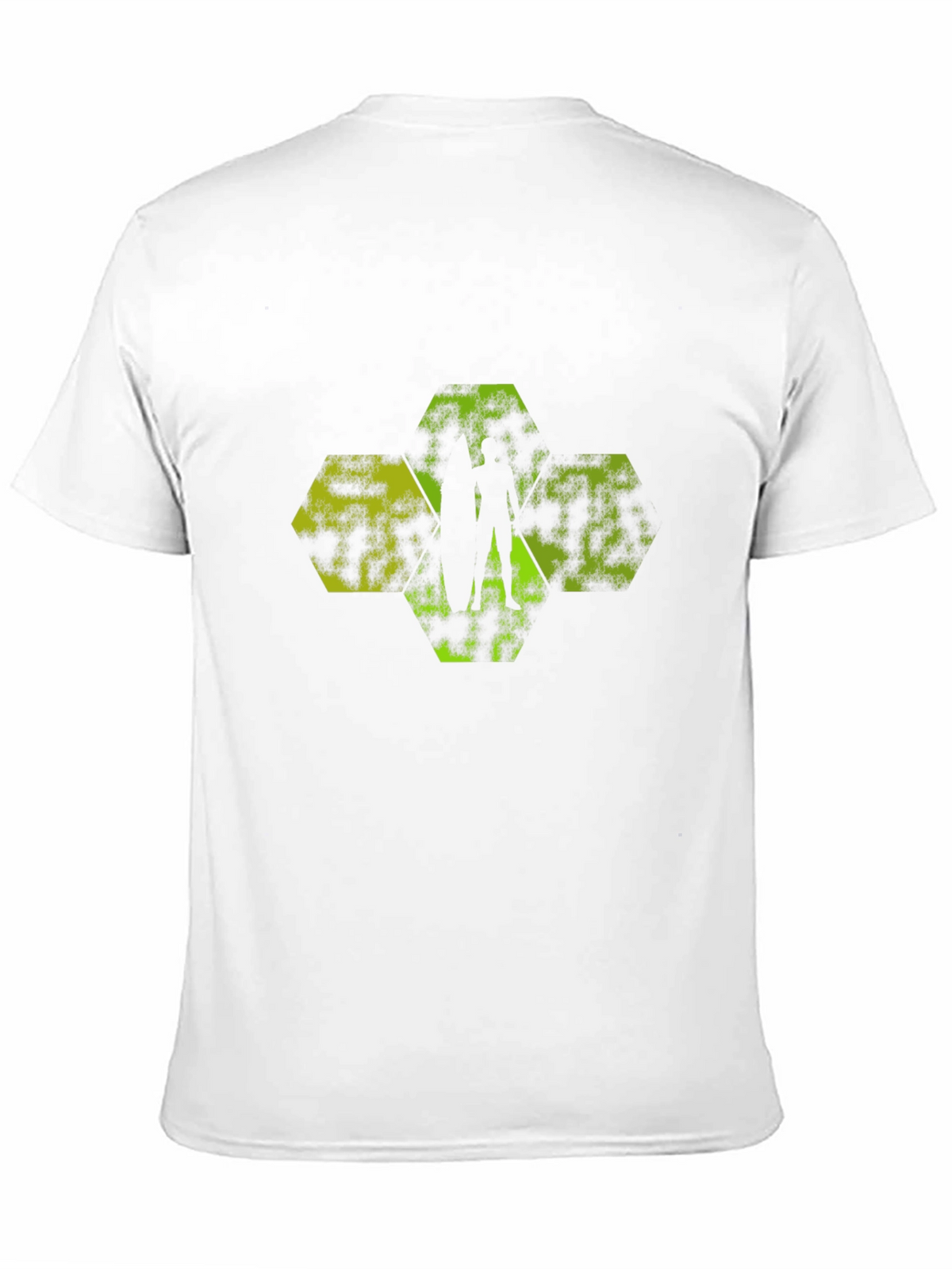 Geometric Silhouette Tee - Modern Graphic Print