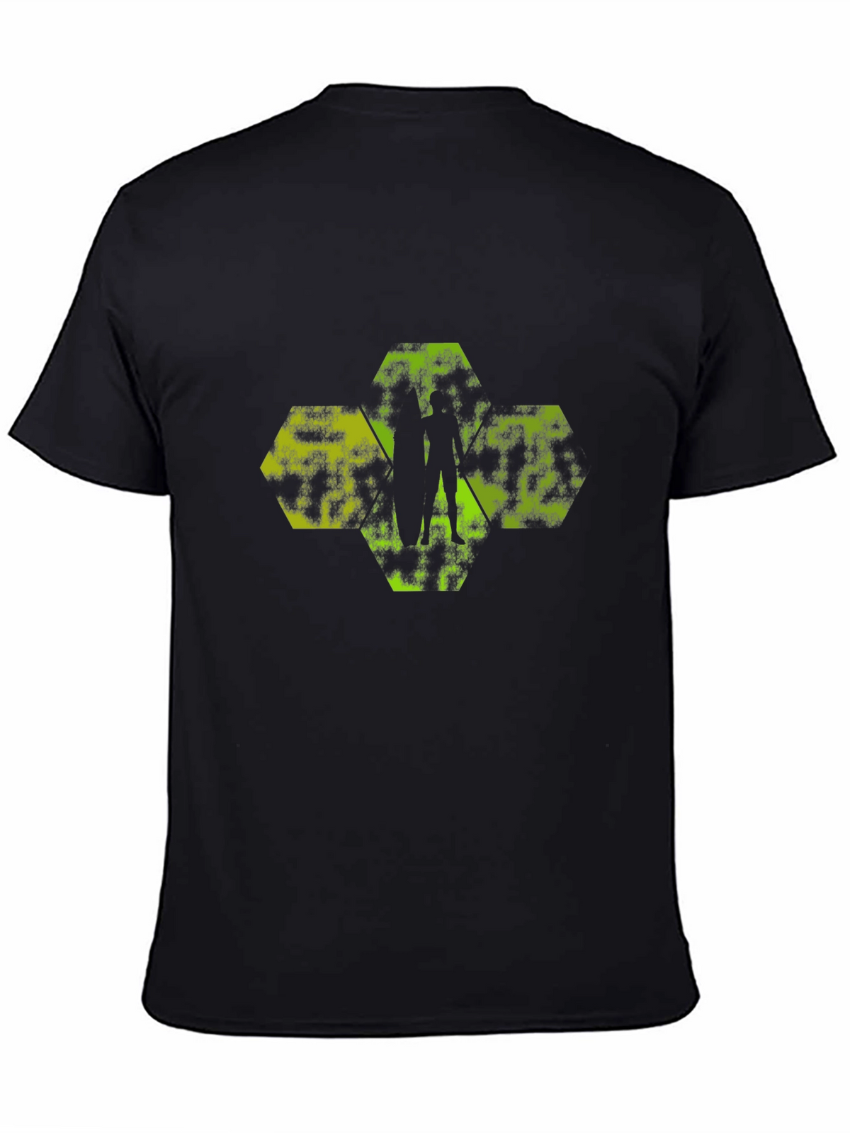 Geometric Silhouette Tee - Modern Graphic Print